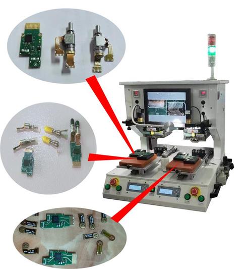 双头双工位光通讯器件脉冲焊接机定制治具代替人工手焊焊接效果好效率